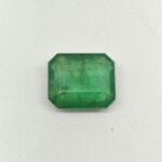 Natural Zambian Emerald emerald cut gemstone HEM-009 from Zambia