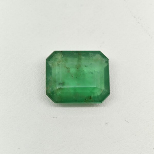 Natural Zambian Emerald emerald cut gemstone HEM-009 from Zambia