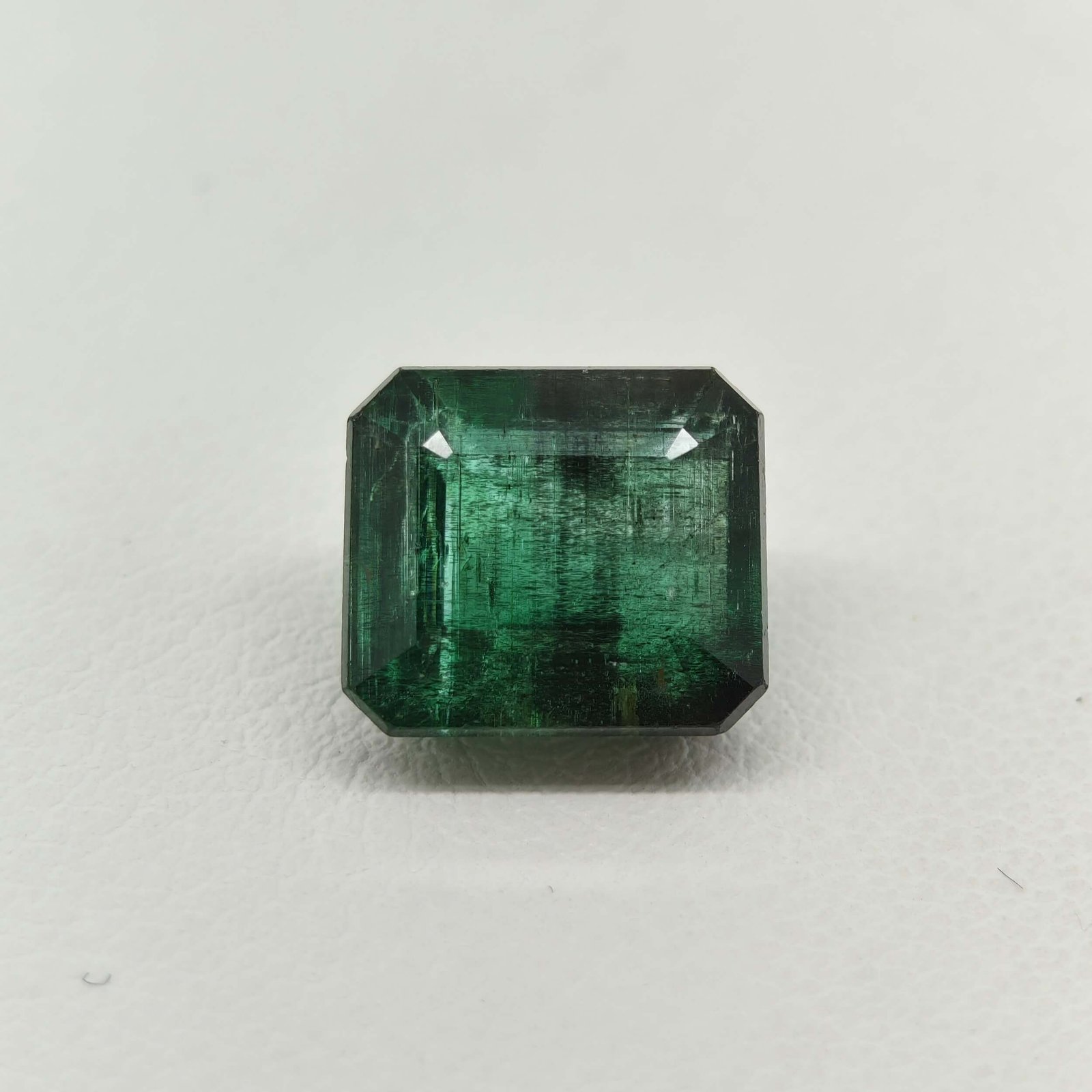 Natural Zambian Emerald emerald cut gemstone HEM-010 from Zambia