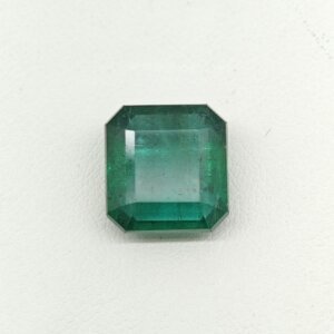 Natural Zambian Emerald emerald cut gemstone HEM-011 from Zambia