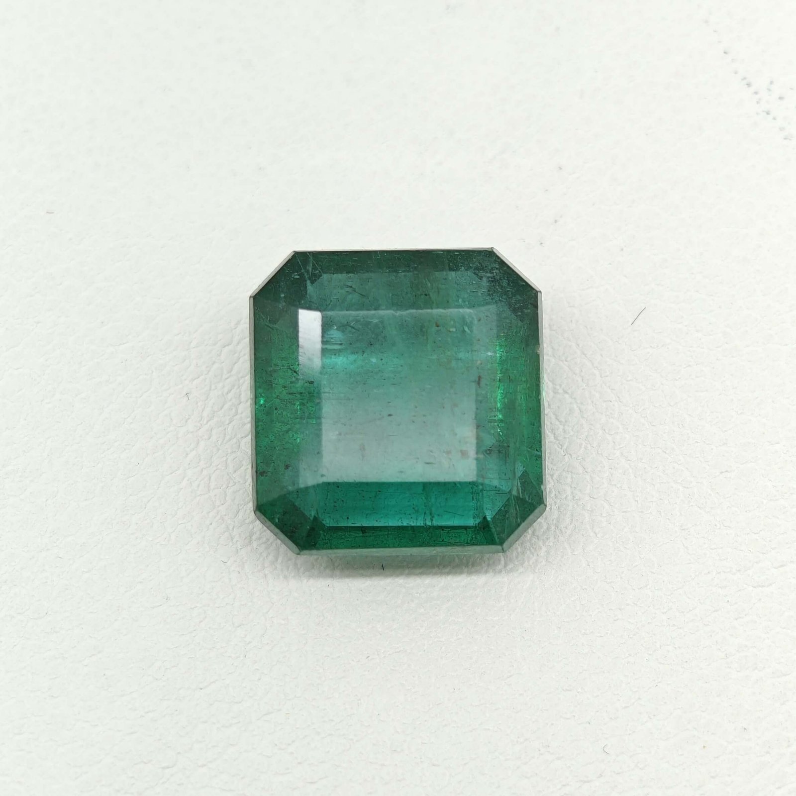 Natural Zambian Emerald emerald cut gemstone HEM-011 from Zambia