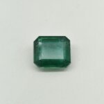 Natural Zambian Emerald emerald cut gemstone HEM-012 from Zambia