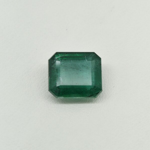 Natural Zambian Emerald Emerald Cut Gemstone HEM-012 Natural Zambian Emerald emerald cut gemstone HEM-012 from Zambia