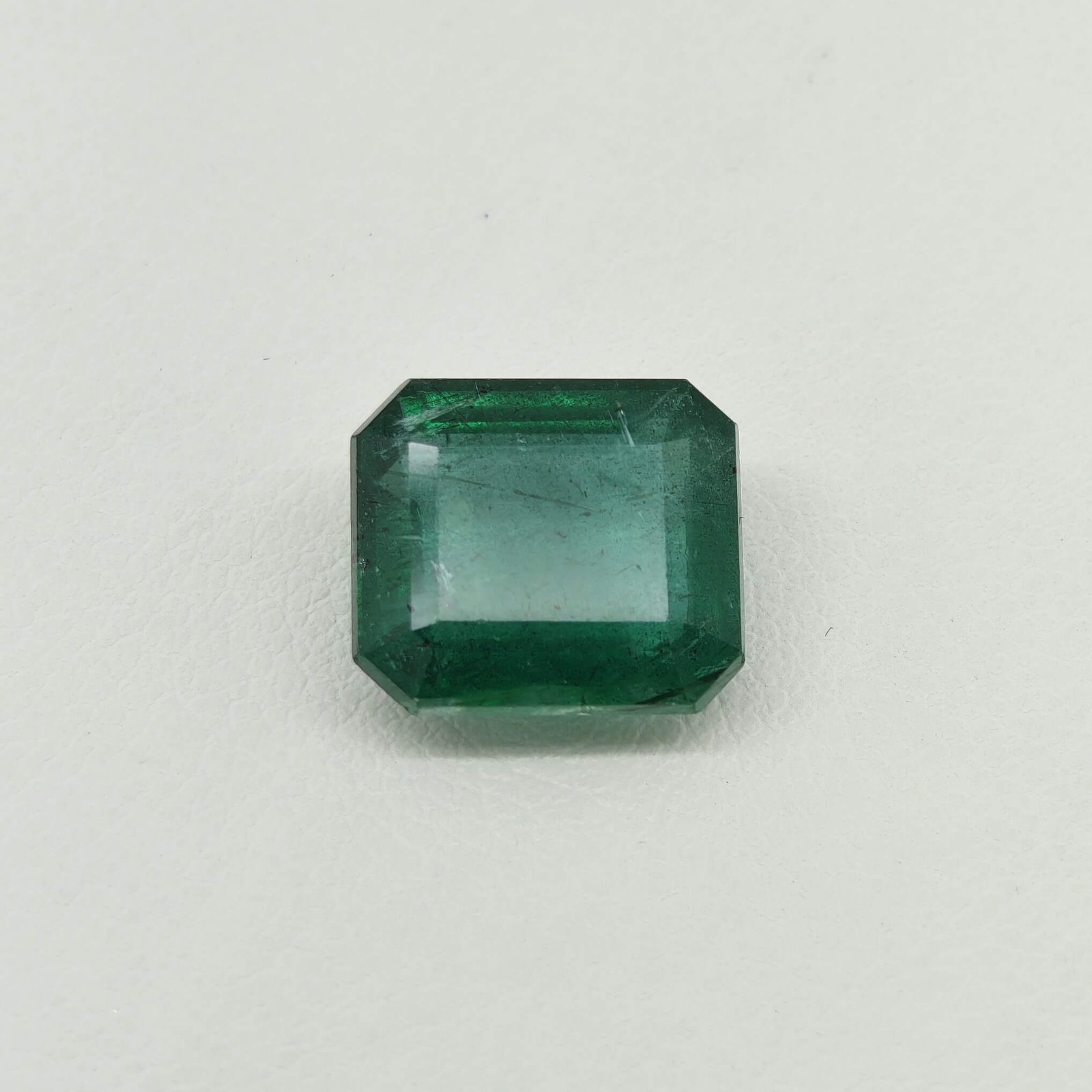 Natural Zambian Emerald emerald cut gemstone HEM-012 from Zambia
