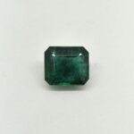 Natural Zambian Emerald emerald cut gemstone HEM-013 from Zambia