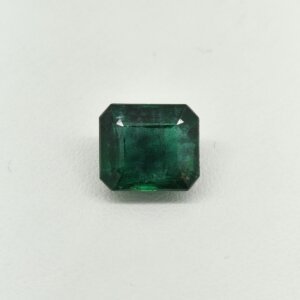 Natural Zambian Emerald emerald cut gemstone HEM-013 from Zambia