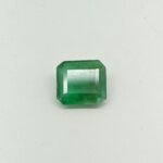 Natural Zambian Emerald emerald cut gemstone HEM-017 from Zambia
