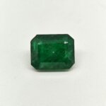 Natural Zambian Emerald emerald cut gemstone HEM-016 from Zambia