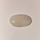 Natural Australian Fire Opal white oval cabochon gemstone OP-026 from Australia