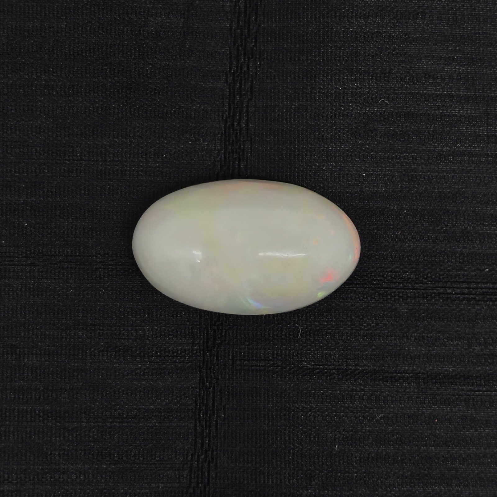 Natural Australian Fire Opal White Oval Gemstone OPA-004 Natural Australian Fire Opal white oval gemstone OPA-004 from Australia