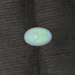 Natural Australian Fire Opal white oval gemstone OPA-005 from Australia