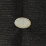 Natural Australian Fire Opal white oval gemstone OPA-001 from Australia