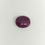 Natural African Ruby red oval gemstone ARUB-001 from Africa