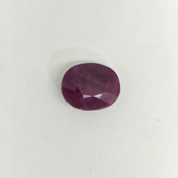 Natural African Ruby red oval gemstone ARUB-001 from Africa