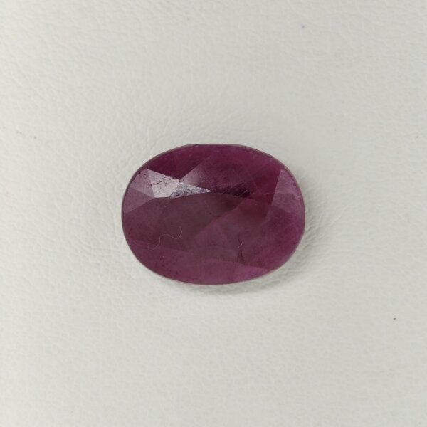 Natural African Ruby red oval gemstone ARUB-002 from Africa