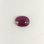 Natural African Ruby red oval gemstone ARUB-003 from Africa