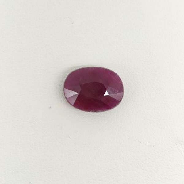 Natural African Ruby red oval gemstone ARUB-003 from Africa