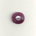 Natural African Ruby red oval gemstone ARUB-004 from Africa