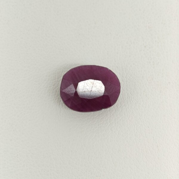 Natural African Ruby red oval gemstone ARUB-005 from Africa