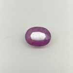 Natural African Ruby red oval gemstone ARUB-010 from Africa