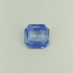 Natural Ceylon Blue Sapphire blue Asscher gemstone S-05 from Sri Lanka