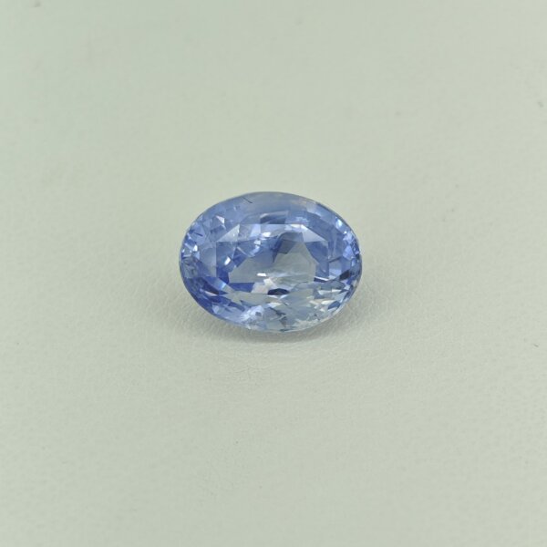 Natural Ceylon Blue Sapphire blue oval gemstone S-06 from Sri Lanka