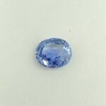 Natural Ceylon Blue Sapphire blue oval gemstone S-07 from Sri Lanka