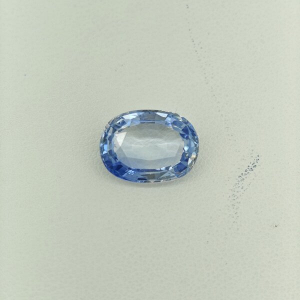 Natural Ceylon Blue Sapphire blue oval gemstone S-11 from Sri Lanka