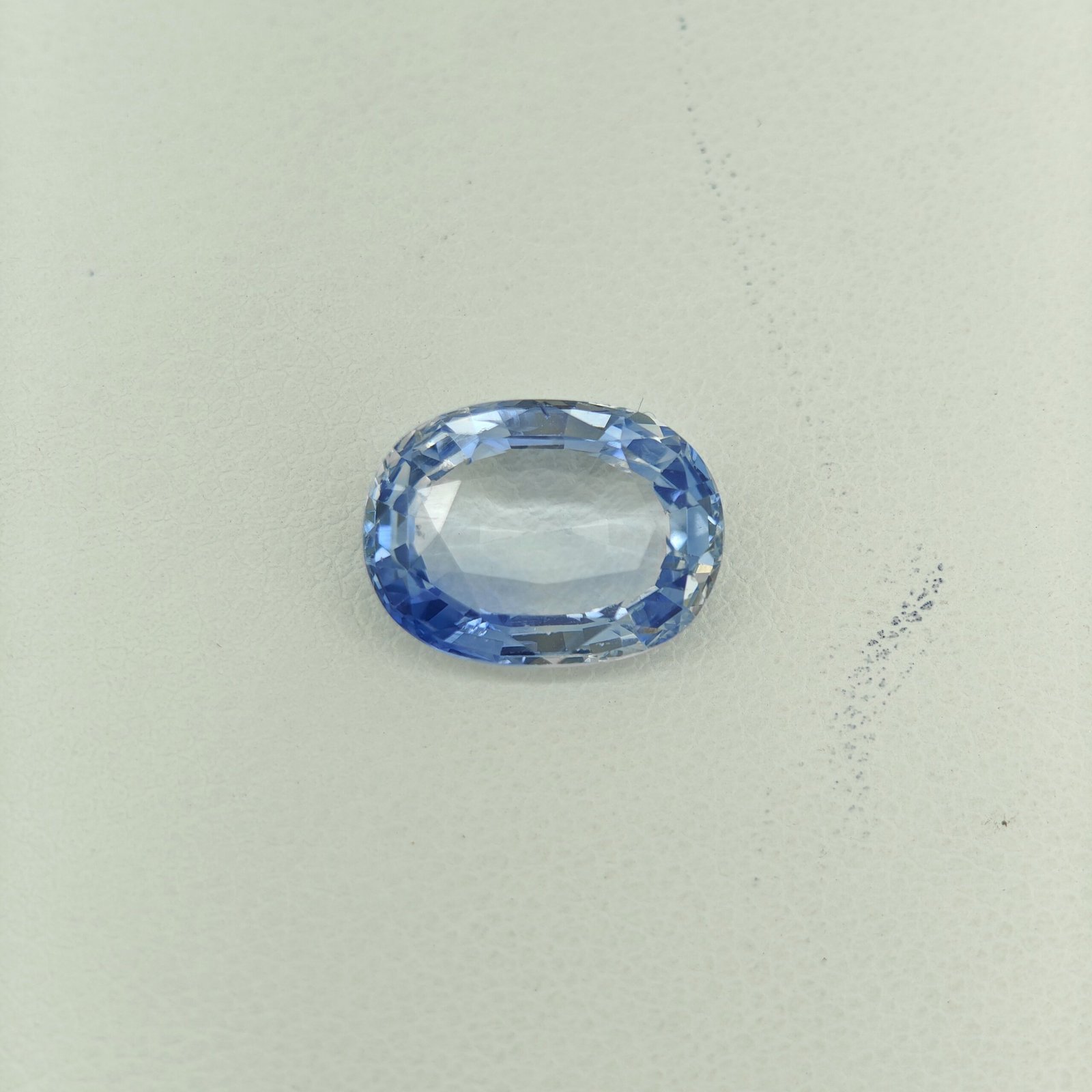 Natural Ceylon Blue Sapphire blue oval gemstone S-11 from Sri Lanka