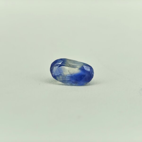 Natural Ceylon Blue Sapphire blue oval gemstone S-12 from Kashmir
