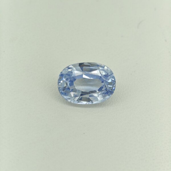 Natural Ceylon Blue Sapphire blue oval gemstone S-13 from Sri Lanka