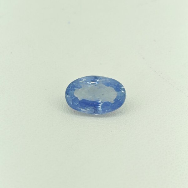 Natural Ceylon Blue Sapphire blue oval gemstone S-15 from Sri Lanka