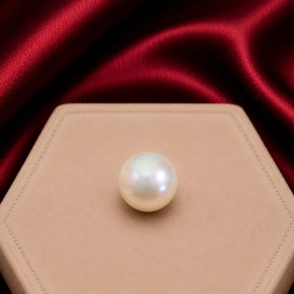 Loose Pearl Stone (Moti Stone) featuring a lustrous natural pearl with smooth radiant shine and elegant timeless beauty.