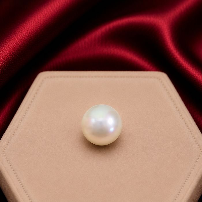 Loose Pearl Stone (Moti Stone) featuring a lustrous natural pearl with smooth radiant shine and elegant timeless beauty.