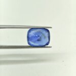 Natural Ceylon Blue Sapphire – Premium Cushion Cut Blue Sapphire Gemstone - Image 4