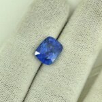 Natural Ceylon Blue Sapphire – Premium Cushion Cut Blue Sapphire Gemstone - Image 2