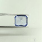 Natural Ceylon Blue Sapphire – Radiant Cut Certified Sri Lankan Gemstone - Image 4