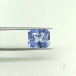 Natural Ceylon Blue Sapphire – Radiant Cut Certified Sri Lankan Gemstone - Image 3