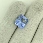 Natural Ceylon Blue Sapphire – Radiant Cut Certified Sri Lankan Gemstone - Image 2
