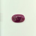 Ruby RUB-023 featuring a vivid natural ruby gemstone with rich crimson red hues, exceptional clarity, and radiant polished brilliance.