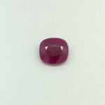 Ruby RUB-018 featuring a vibrant natural ruby gemstone with deep crimson red hues, exceptional clarity, and radiant polished brilliance.