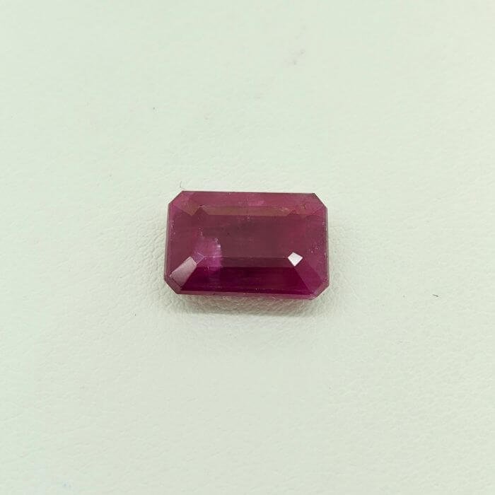 Ruby RUB-021 featuring a vivid natural ruby gemstone with rich deep red hues, exceptional clarity, and radiant polished brilliance.