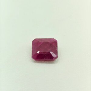 Natural Ruby gemstone featuring rich crimson red hues with exceptional clarity and radiant polished brilliance.