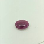Ruby RUB-024 featuring a vibrant natural ruby gemstone with deep crimson red hues, exceptional clarity, and radiant polished brilliance.