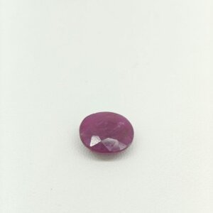 Ruby RUB-025 featuring a rich natural ruby gemstone with vivid crimson red hues, exceptional clarity, and radiant polished brilliance.