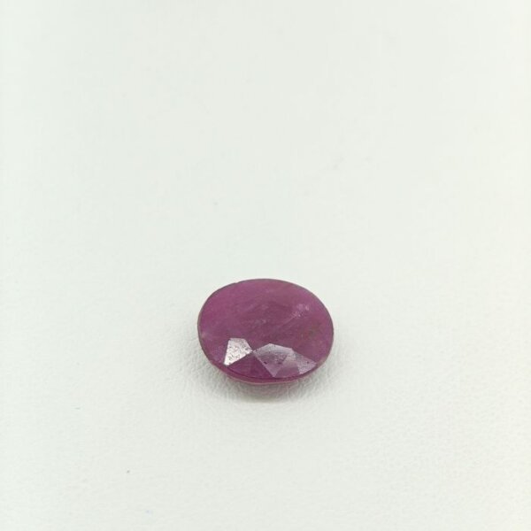 Ruby RUB-025 Ruby RUB-025 featuring a rich natural ruby gemstone with vivid crimson red hues, exceptional clarity, and radiant polished brilliance.