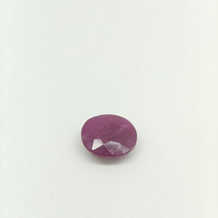 Ruby RUB-025 featuring a rich natural ruby gemstone with vivid crimson red hues, exceptional clarity, and radiant polished brilliance.