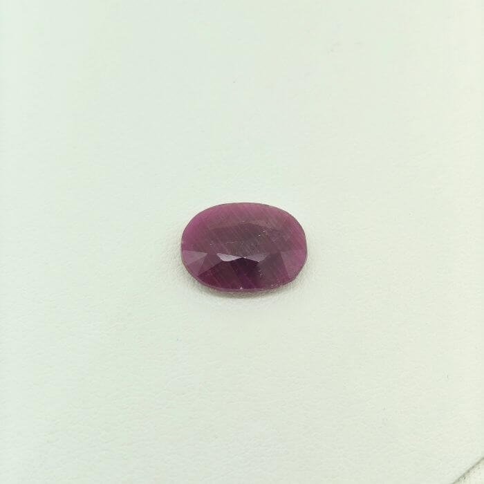 Ruby RUB-025 featuring a rich natural ruby gemstone with vivid crimson red hues, exceptional clarity, and radiant polished brilliance.
