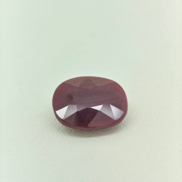 Ruby RUB-027 Ruby RUB-027 featuring a vivid natural ruby gemstone with rich crimson red hues, exceptional clarity, and radiant polished brilliance.