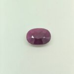 Natural Ruby gemstone featuring vivid crimson red hues with exceptional clarity and radiant polished brilliance.